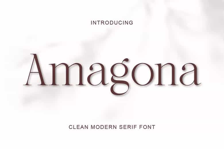Amagona Font Image 1