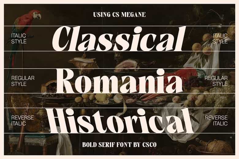 CS Megane Font Image 2
