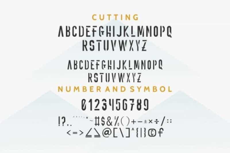 ONNIC Display Font Image 3