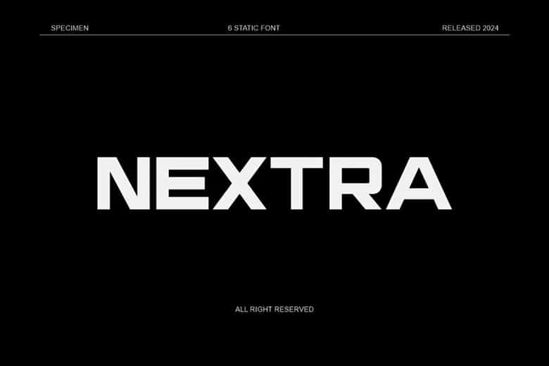 Nextra Font Family Image 1