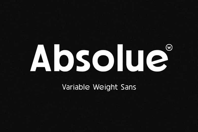 Absolue Font Image 1