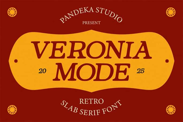 Veronia Mode Font Image 1