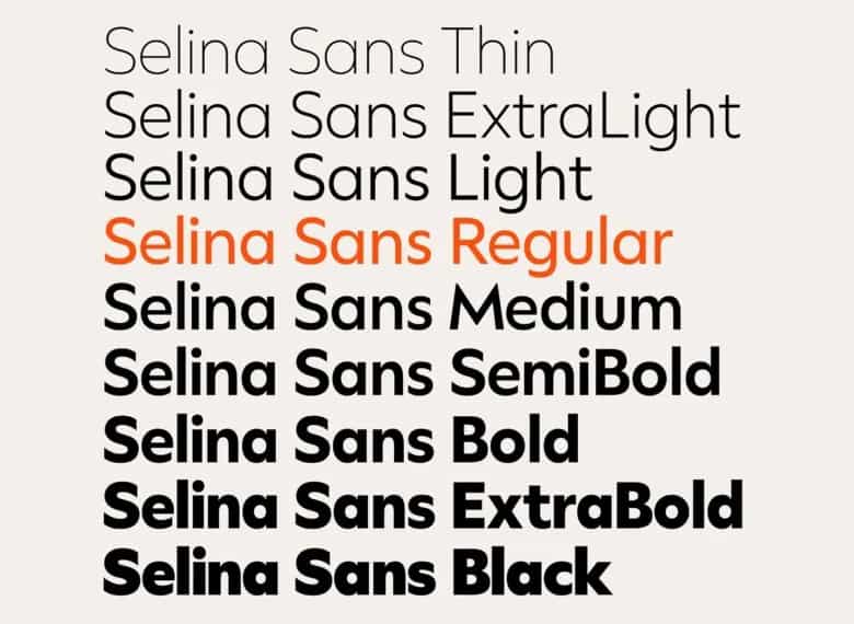 Selina Sans Font Image 3