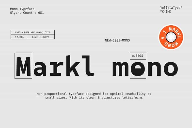 Markl Mono Font Image 1