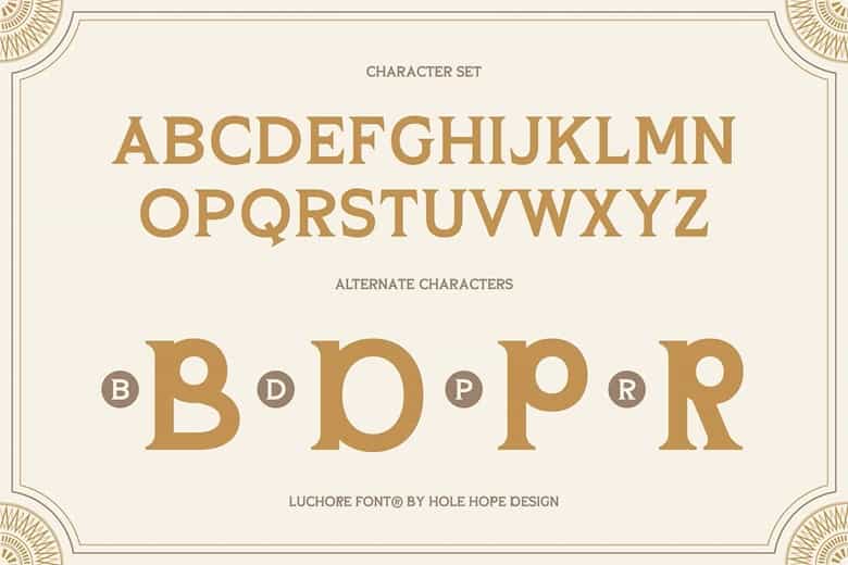 Luchore Font Image 2