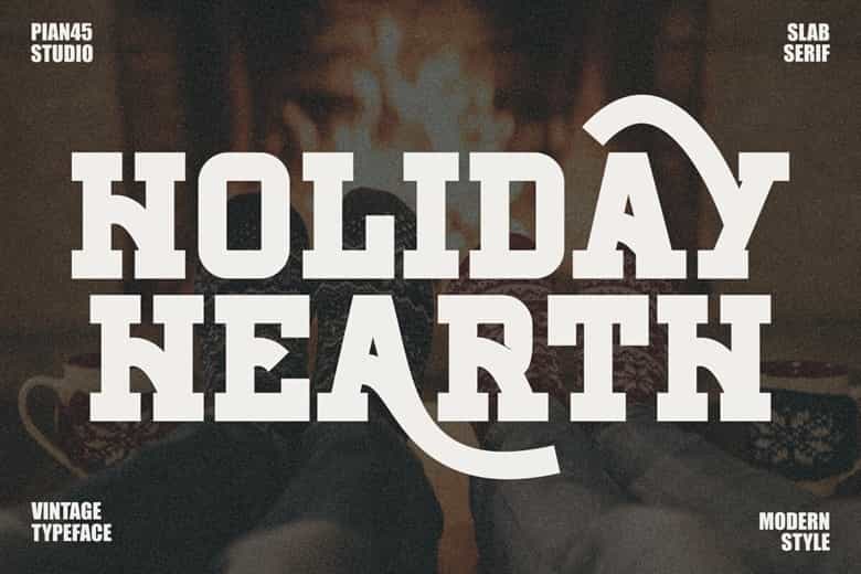 Holiday Hearth Font Image 1