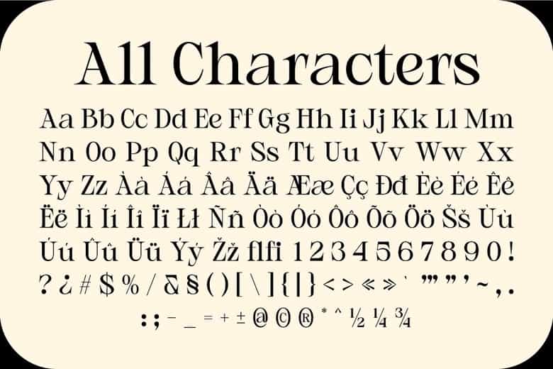 CS Amerta Font Image 3