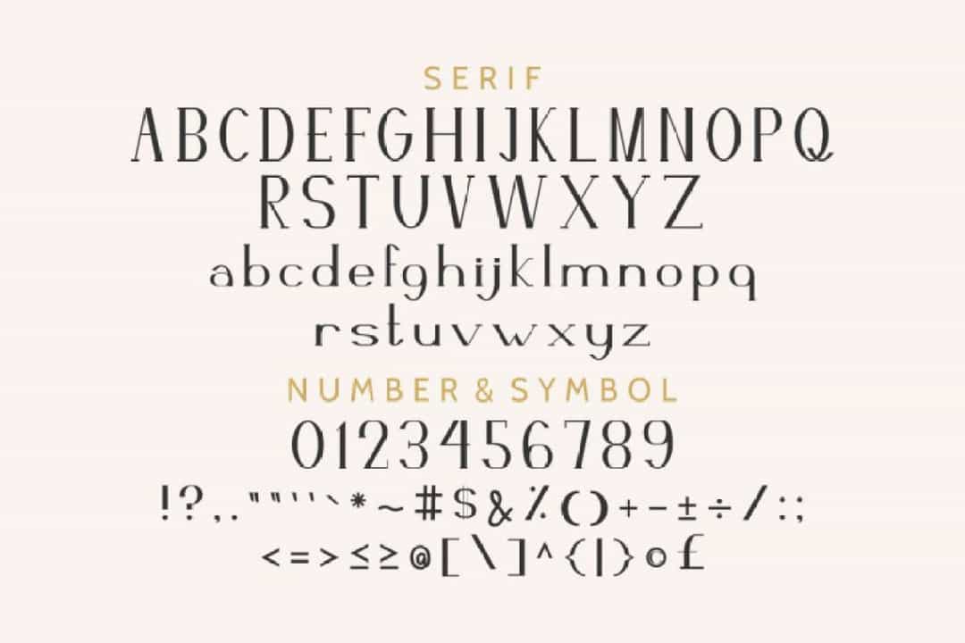 Shaimaa Font Duo Image 2
