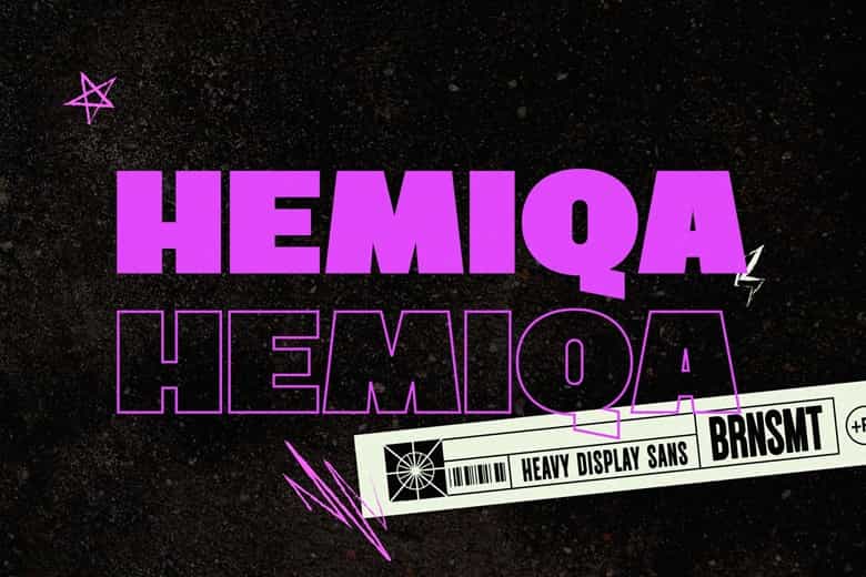 Hemiqa Font Image 1