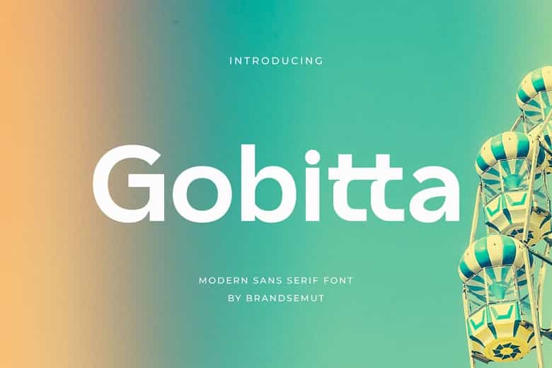 Gobitta Font Image 1