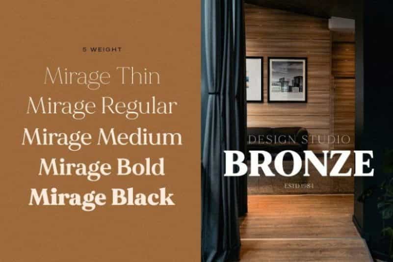 MADE Mirage Serif Font Family Image 2