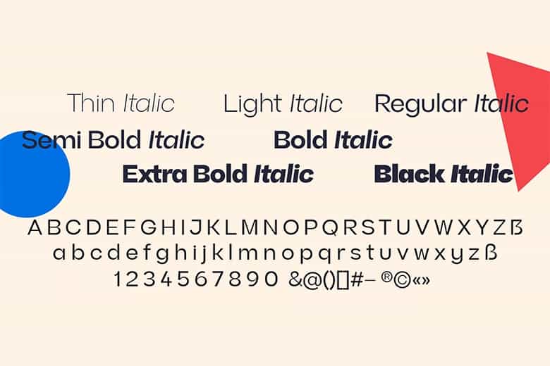 Baustil Font Image 3