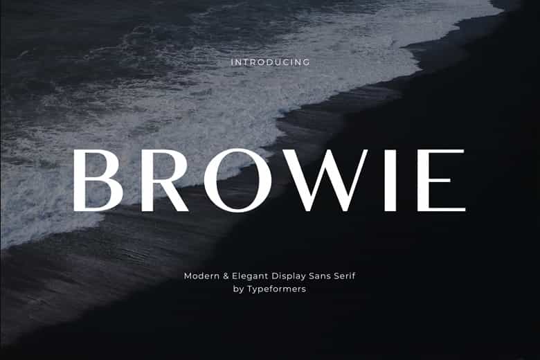 Browie Font Image 1