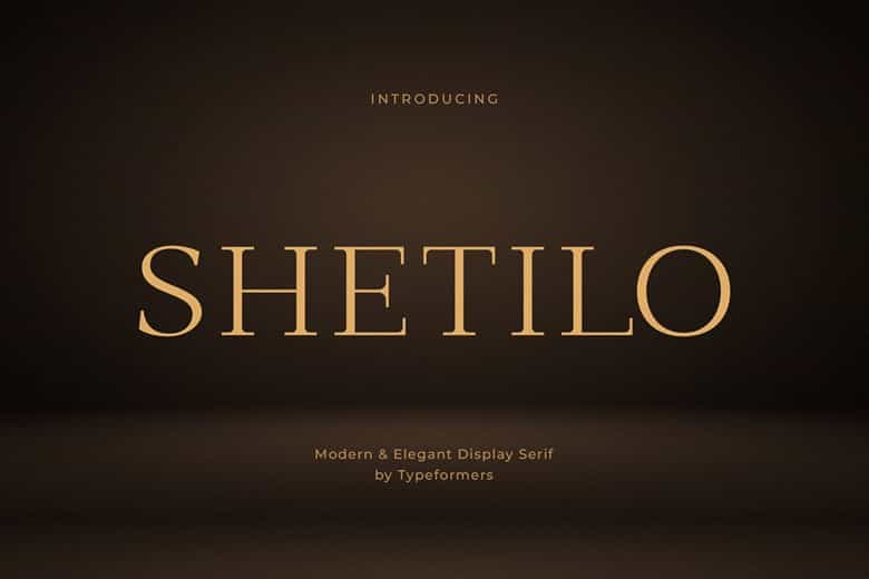 Shetilo Font Image 1