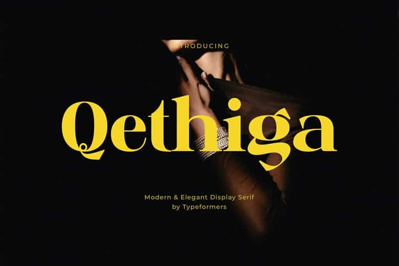 Qethiga Font Image 1