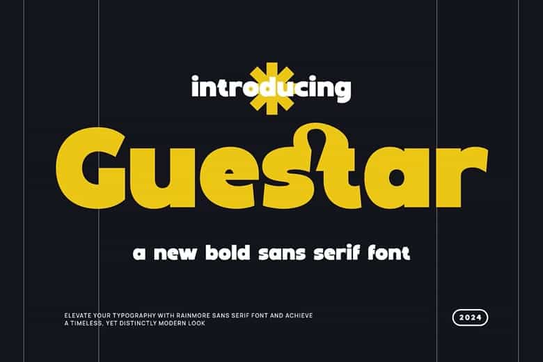 Guestar Font Image 1
