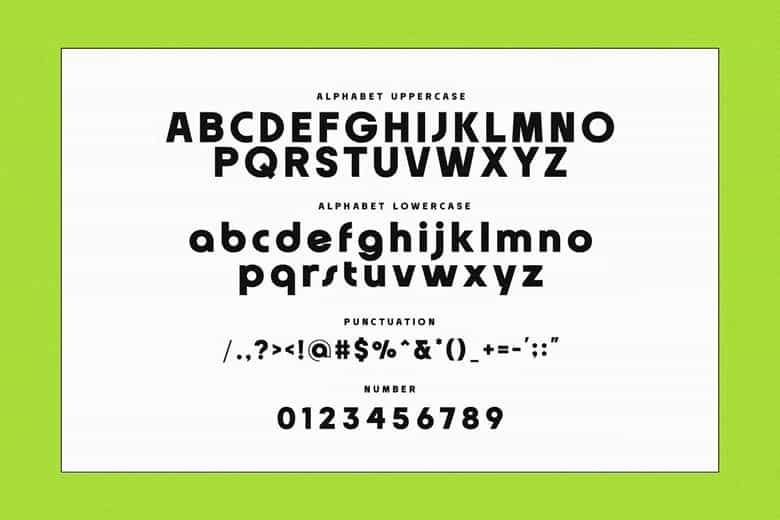Makizlo Font Image 3