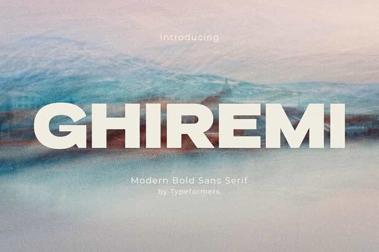 Ghiremi Font Image 1