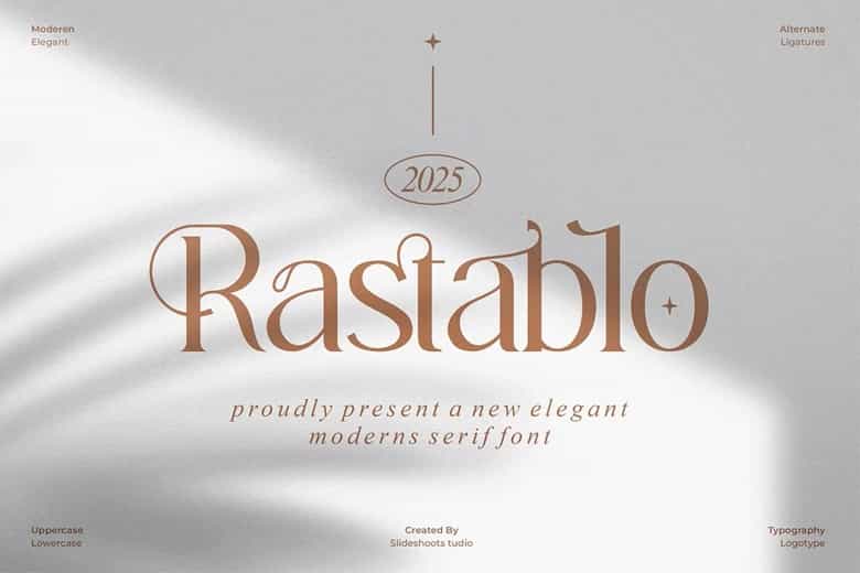 Rastablo Font Image 1