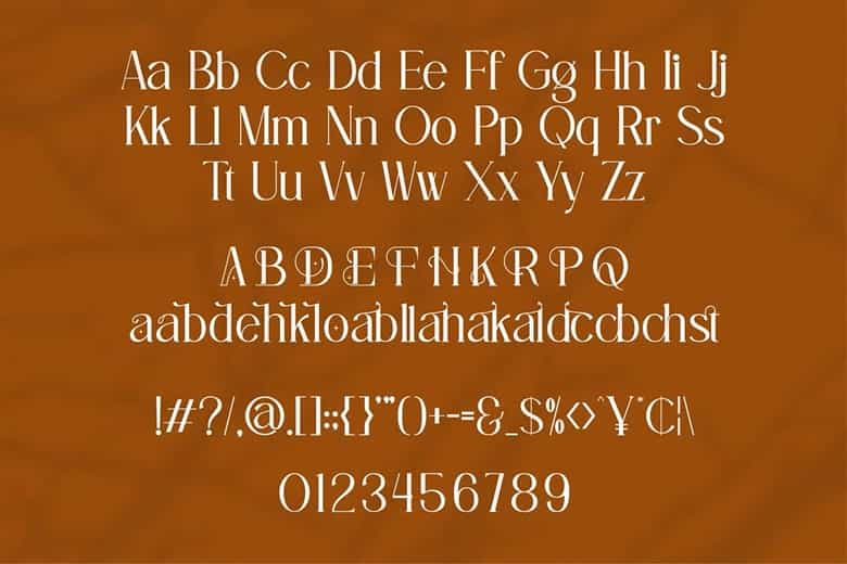 Rastablo Font Image 3