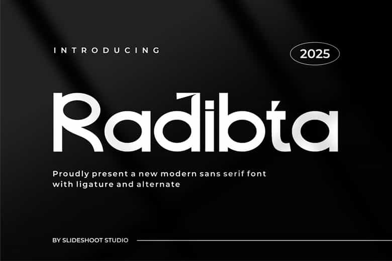 Radibta Font Image 1