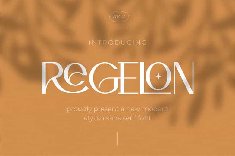 Regelon Font Image 1