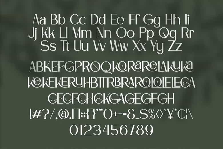 Regelon Font Image 3