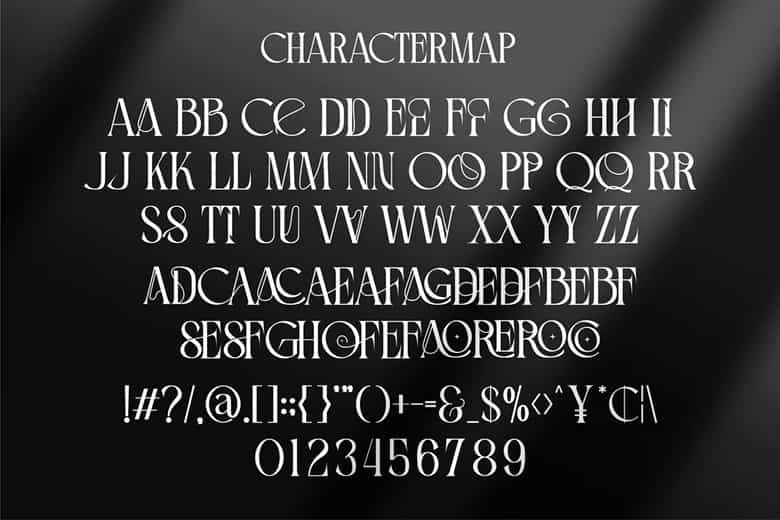 Romanse Afthero Font Image 3