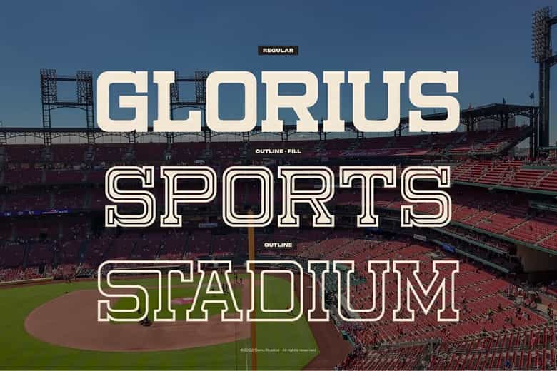 Roaring Tribune Font Image 2