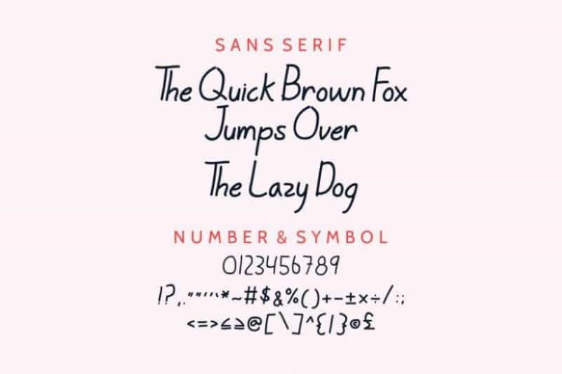 Belagiana Flowers Script Font Image 3