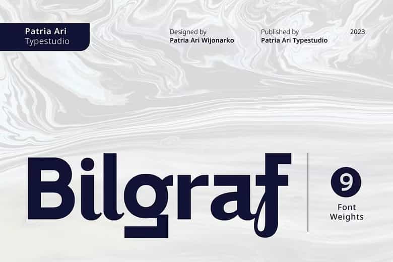 Bilgraf Font Image 1