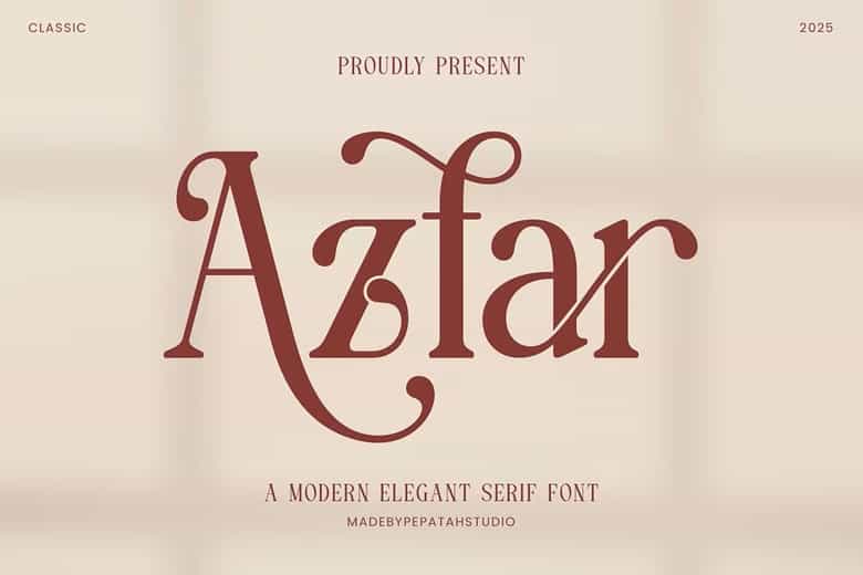 Azfar Font Image 1