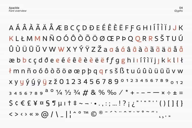Apacible Font Image 3