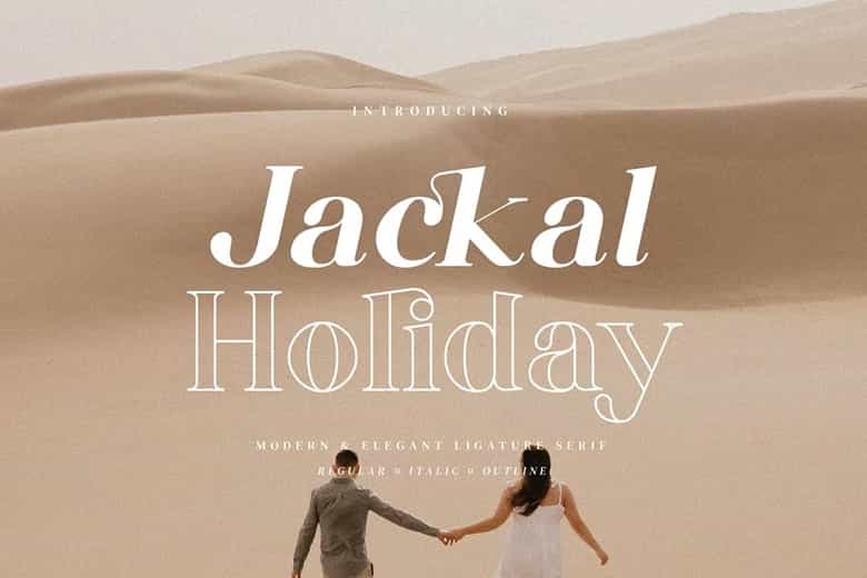 Jackal Holiday Font Family Image 1