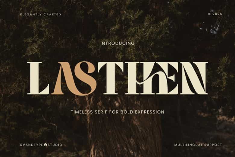 Lasthen Font Image 1