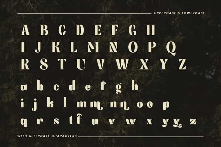 Lasthen Font Image 2