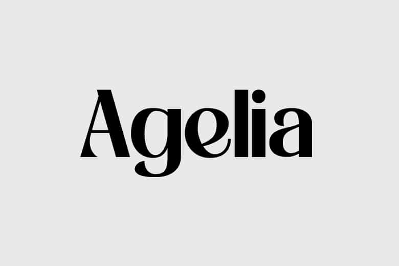 Agelia Font Image 1