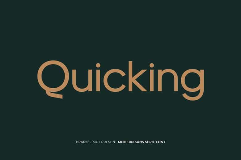 Quicking Font Image 1