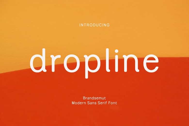 Dropline Font Image 1