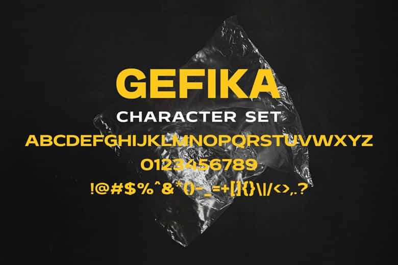 Gefika Font Image 3