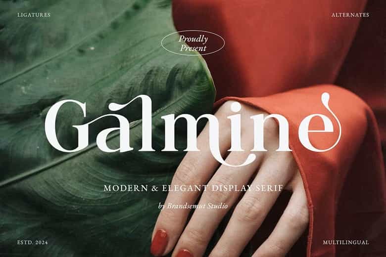Galmine Font Image 1