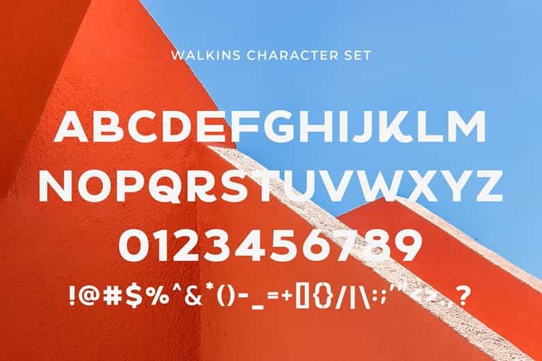 Walkins Font Image 3