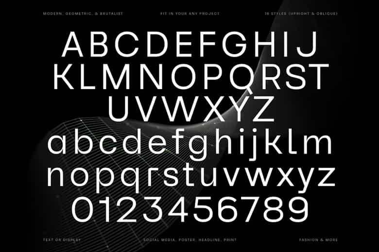 Reflow Sans Font Image 3
