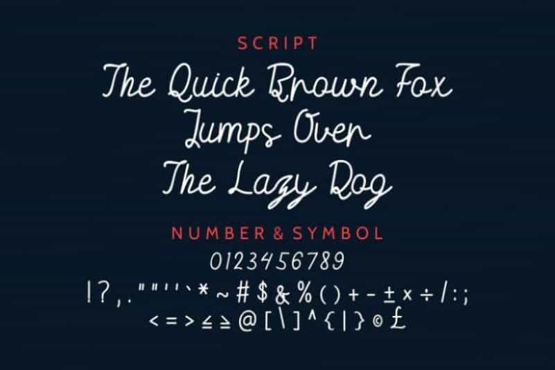 Keira Dreamer Script Font Duo Image 2