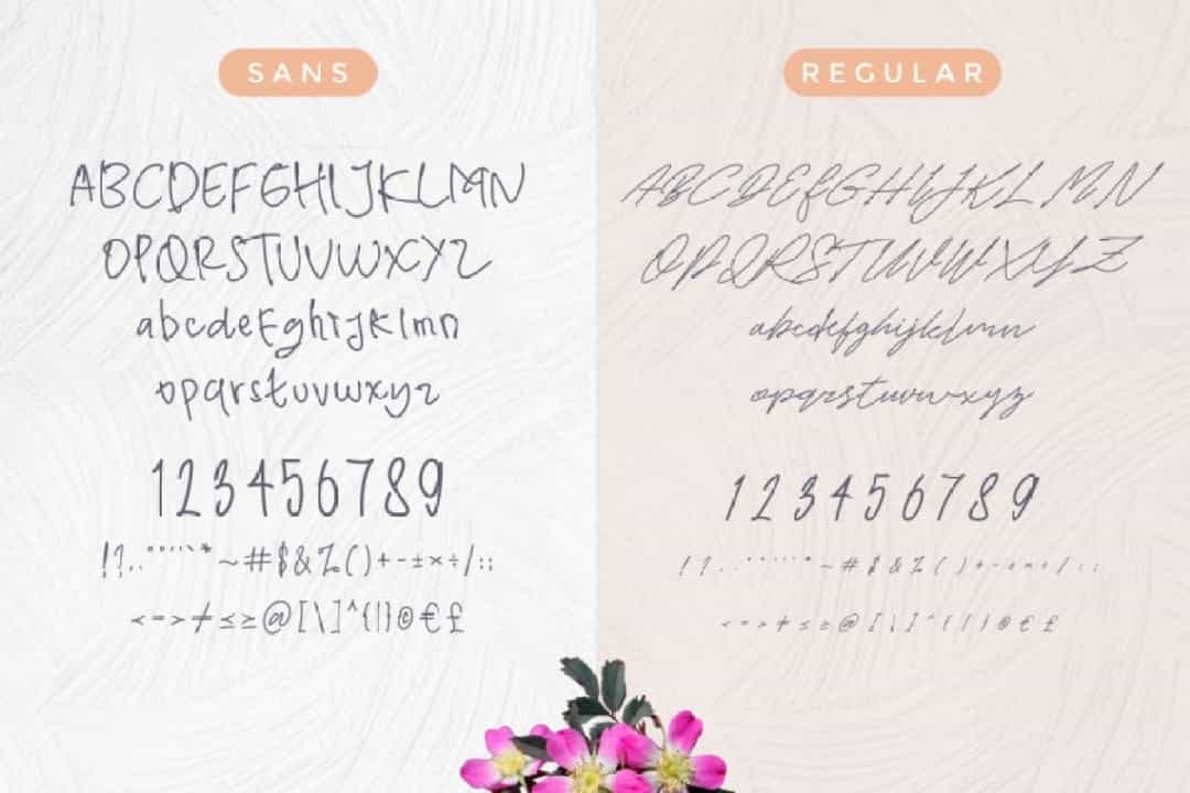 WhiteHoney Font Duo Image 3