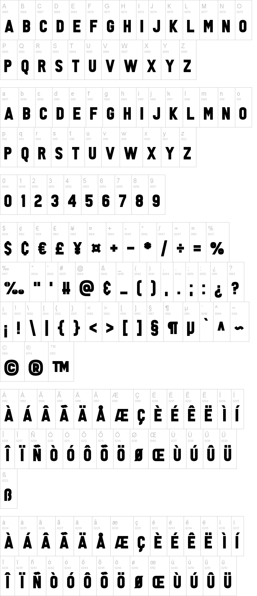 Tabloid Scuzzball Font Image 2