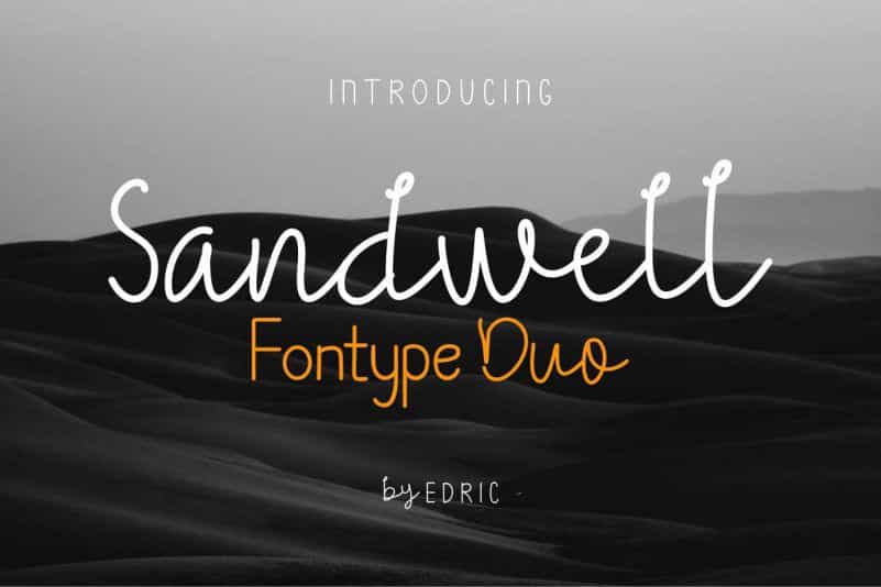 Sandwell Duo Font Image 1