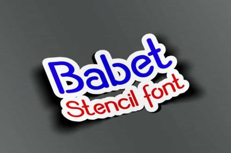 Babet Font Image 3