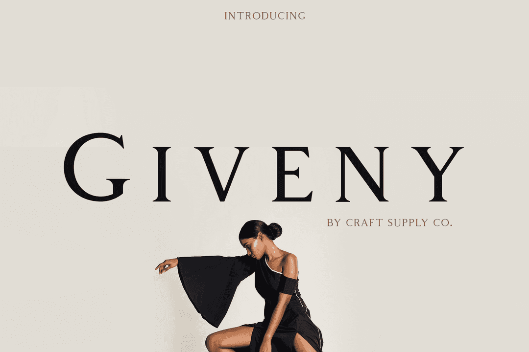 Giveny Serif Font Family Image 1