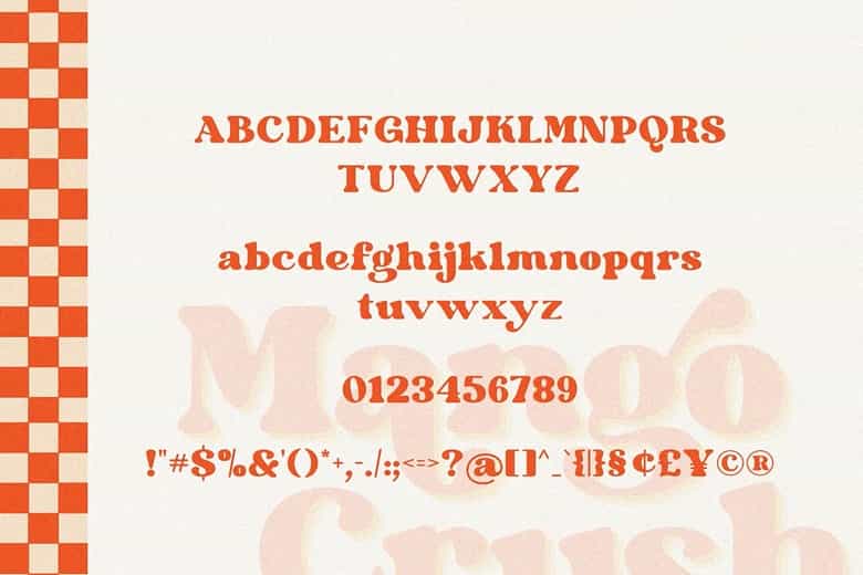 Mango Crush Font Image 3